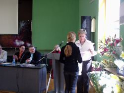 Награждение победителей олимпиад и конкурсов на звание "Стипендиат АГУ"