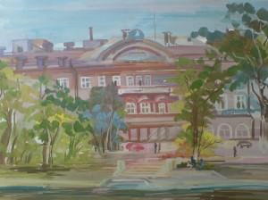 Музейная практика студентов факультета архитектуры и дизайна АГУ