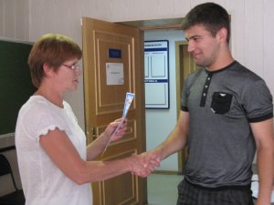 Вручение сертификатов студентам АГУ, завершившим обучение по программе «Основы ведения бизнеса в агропромышленном комплексе»