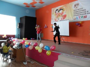 Посвящение в первокурсники на факультете педагогики и социальной работы