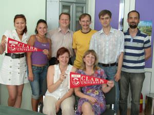 Организационное собрание слушателей магистерских программ Университета Кларка на базе АГУ